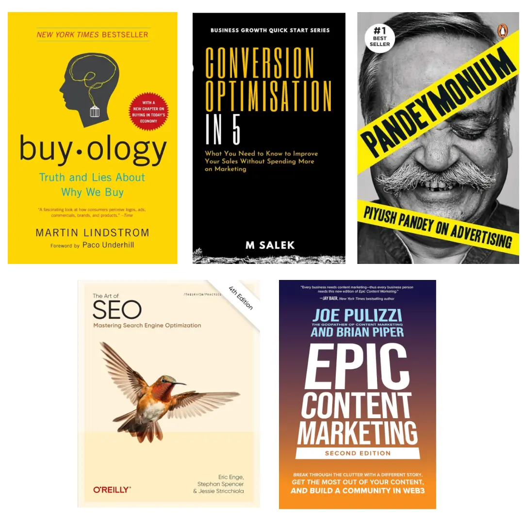 5 marketing books