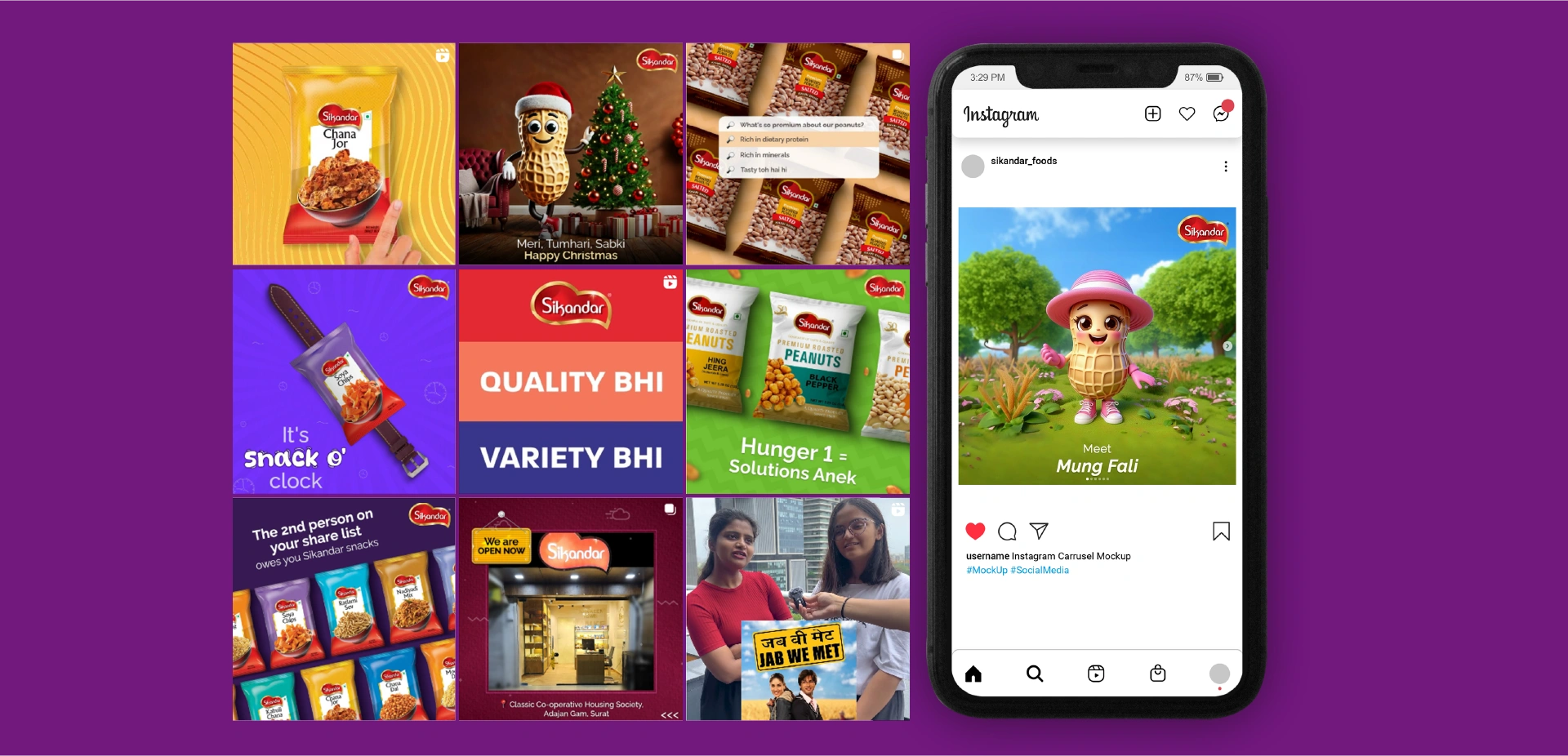 How we increased Sikandar Snacks’ brand awareness with Social Media