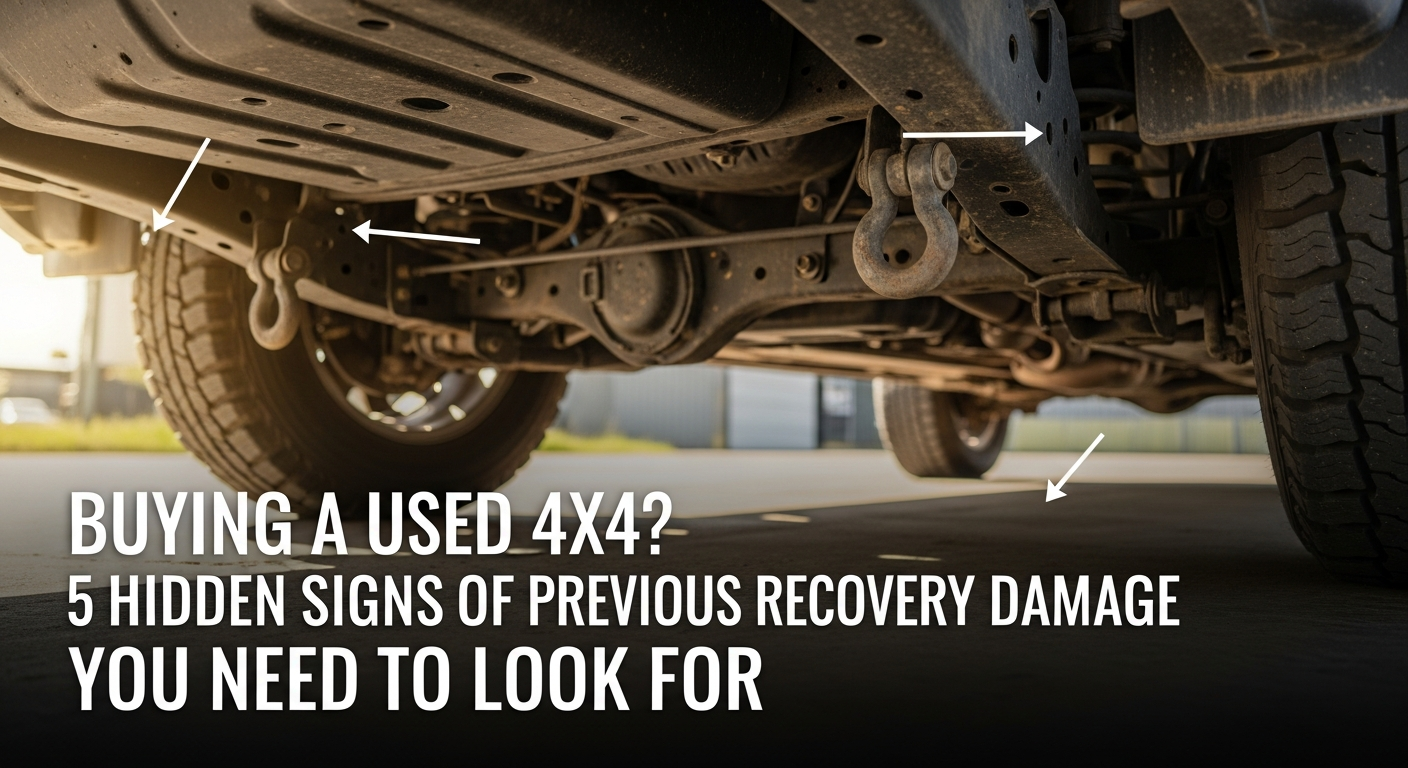 Buying a Used 4×4? 5 Hidden Signs of Previous Recovery Damage You Need to Look For