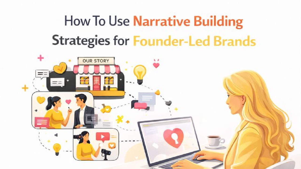 How To Use Narrative Building Strategies for Founder-Led Brands
