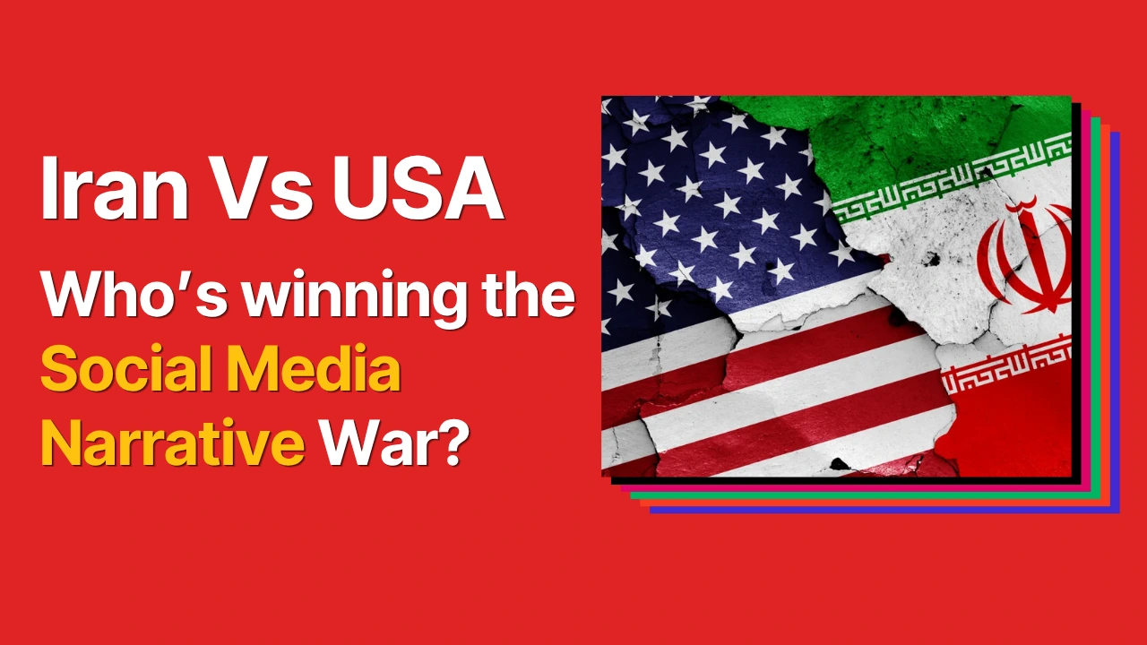 Iran vs USA : Who Is Winning the Social Media Narrative War?
